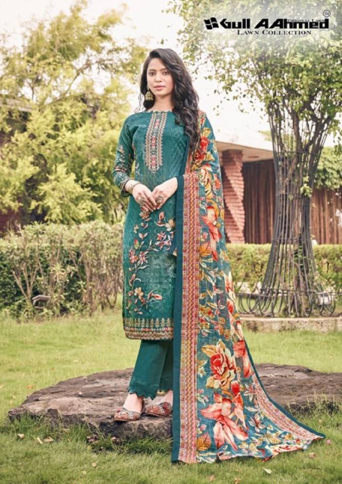 Gull Aahmed Noor Vol 1 Karachi Cotton Dress Material Catalog
